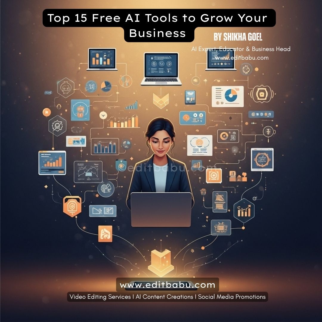 Service Short Form Top 15 Free AI Tools for Business Growth